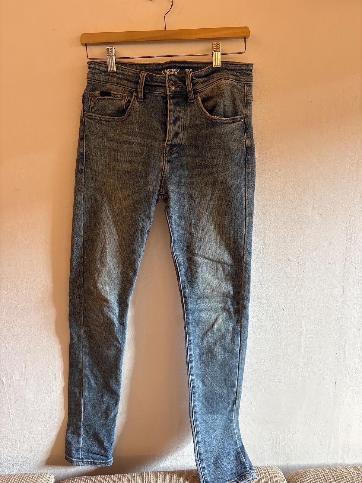 ג'ינס סקיני כחול כהה Visionary Denim