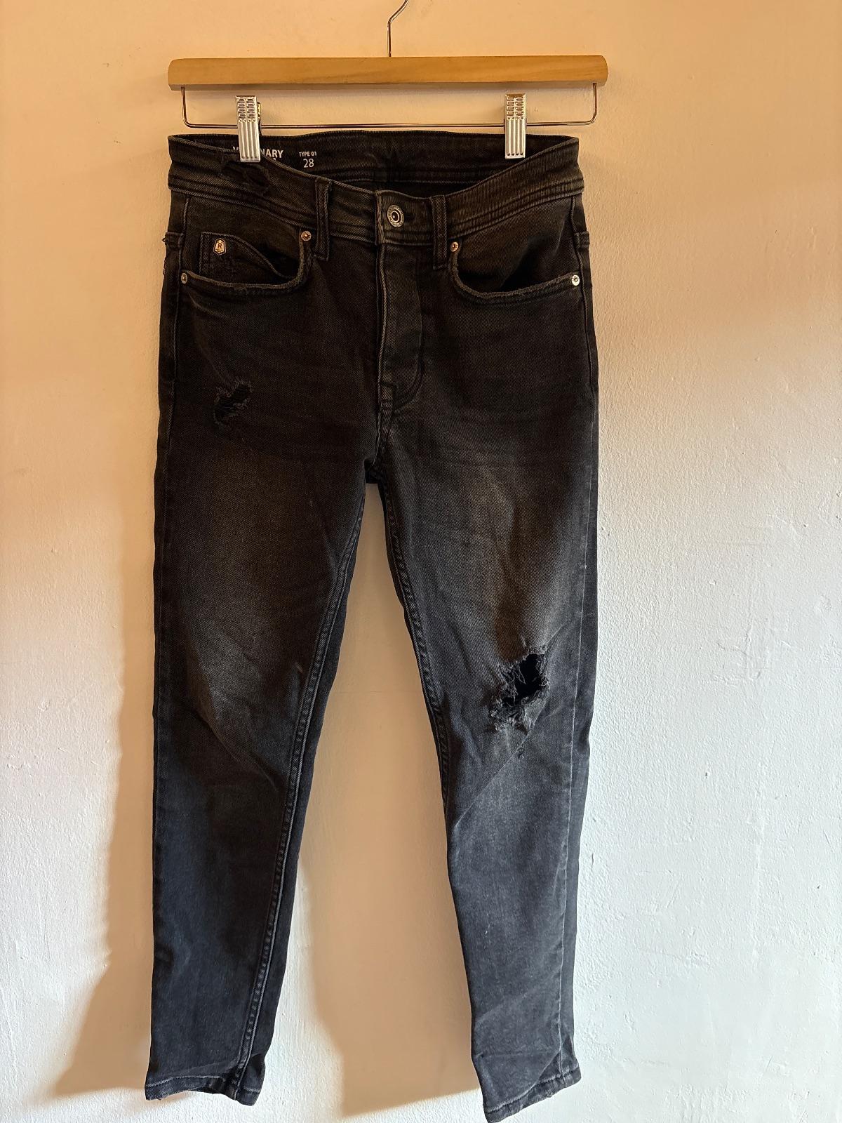 ג'ינס שחור Visionary Denim Type 01