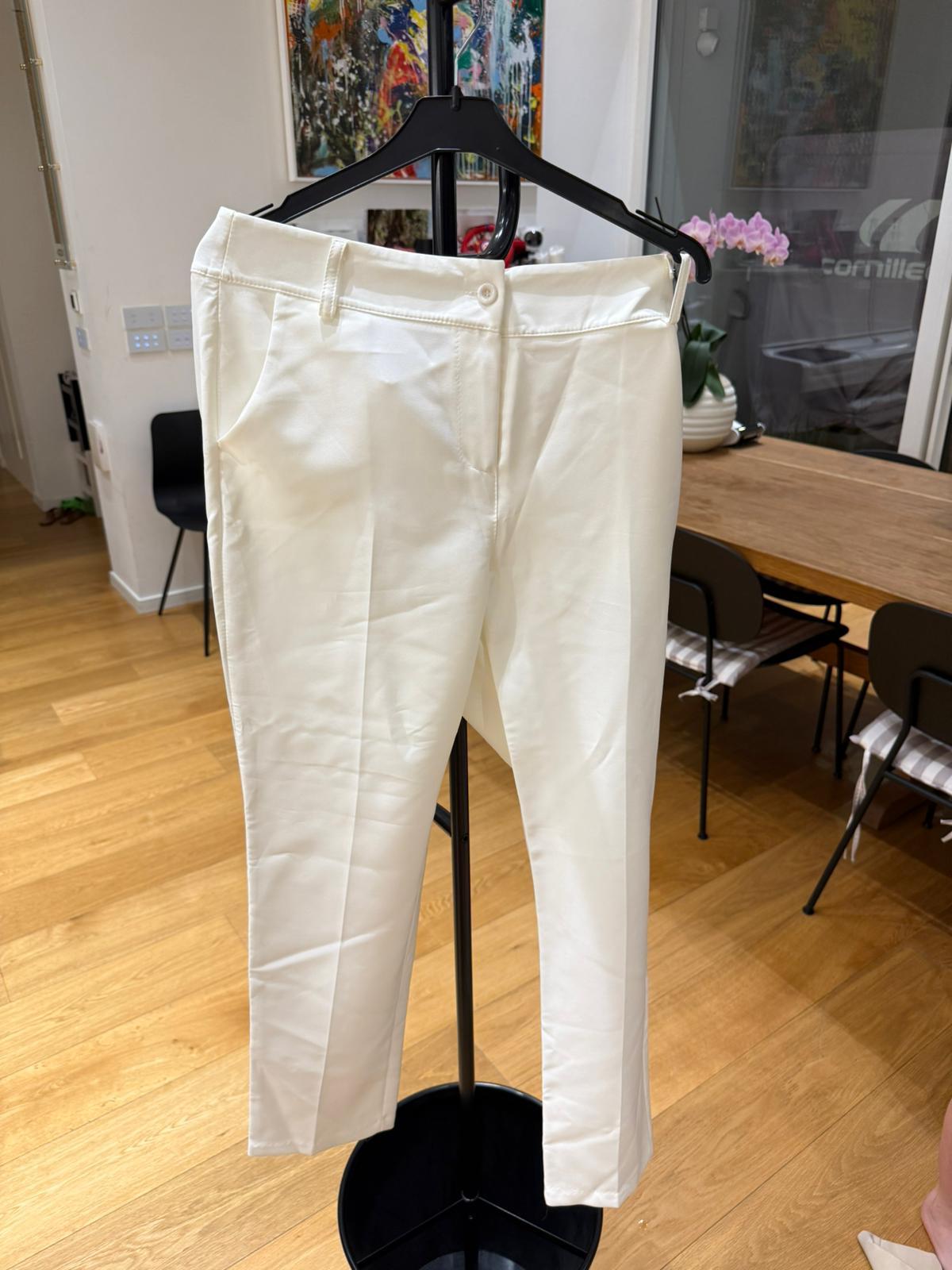 מכנסיים קרם Zara