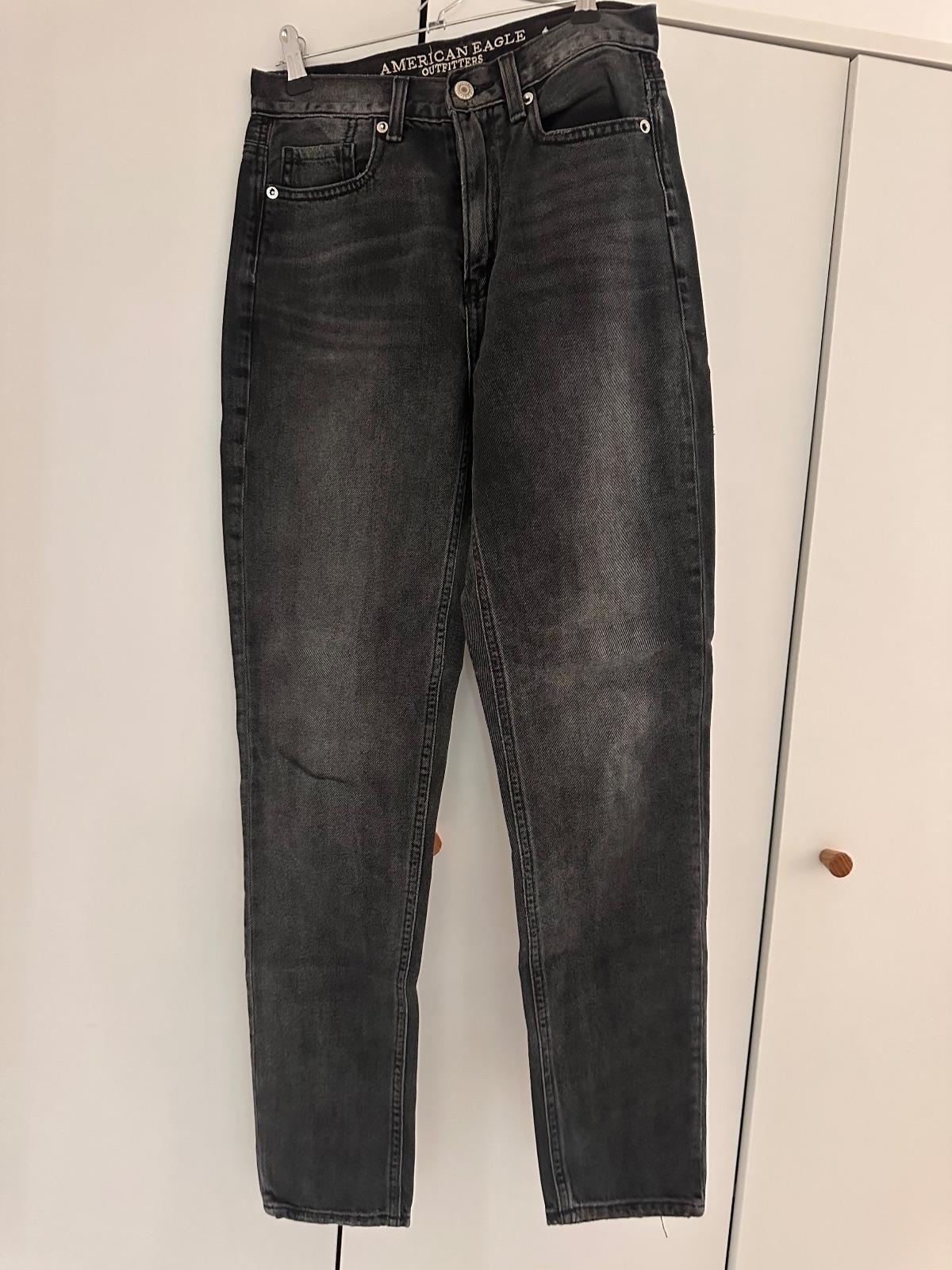 ג'ינס American Eagle אפור כהה