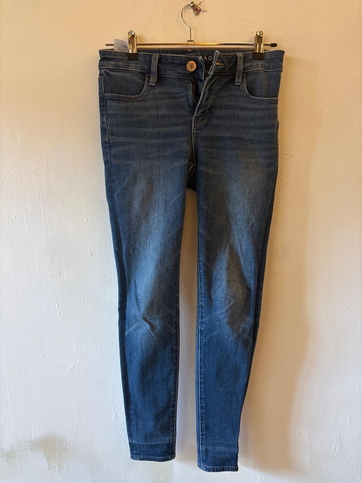 ג'ינס סקיני כחול כהה American Eagle - The Dream Jean