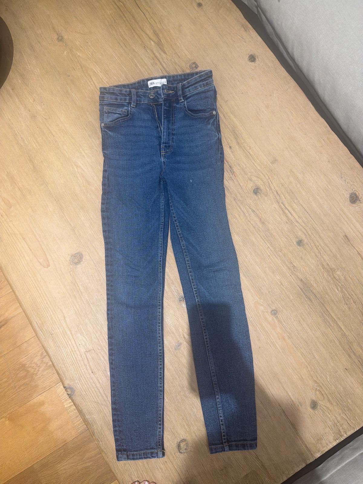 ג'ינס סקיני כחול כהה Zara מידה 34