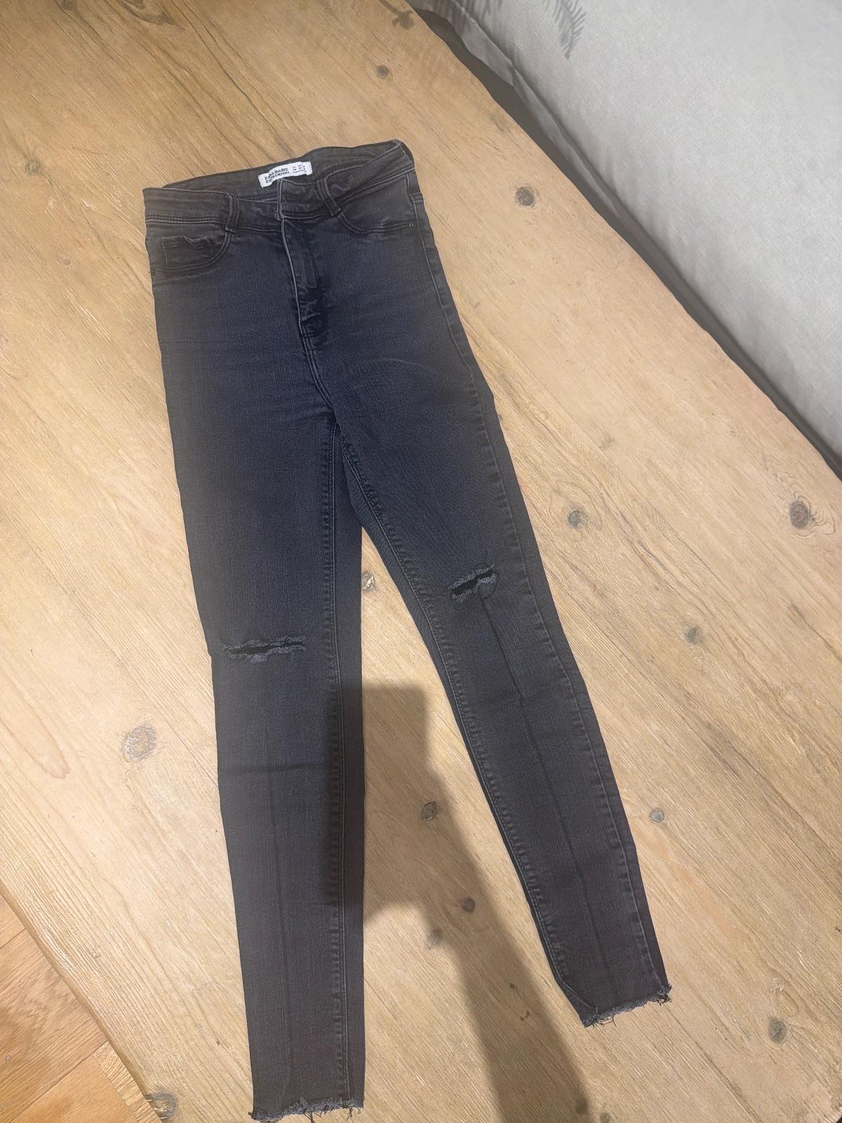 ג'ינס שחור סקיני Zara Basic - מידה 16