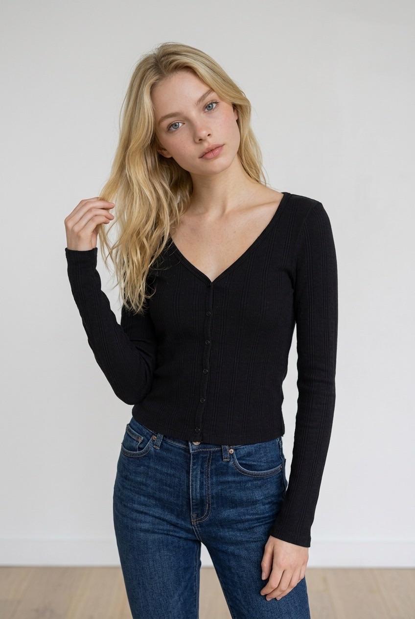 קרדיגן American Eagle אפור