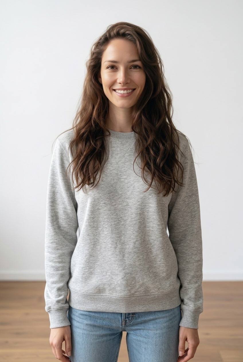 סווטשירט Hoodies אפור בהיר
