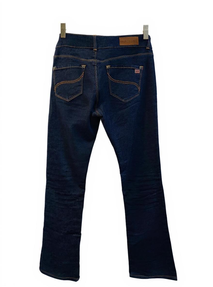 ג'ינס Effortless Jeans כחול כהה בחתוך מתרחב