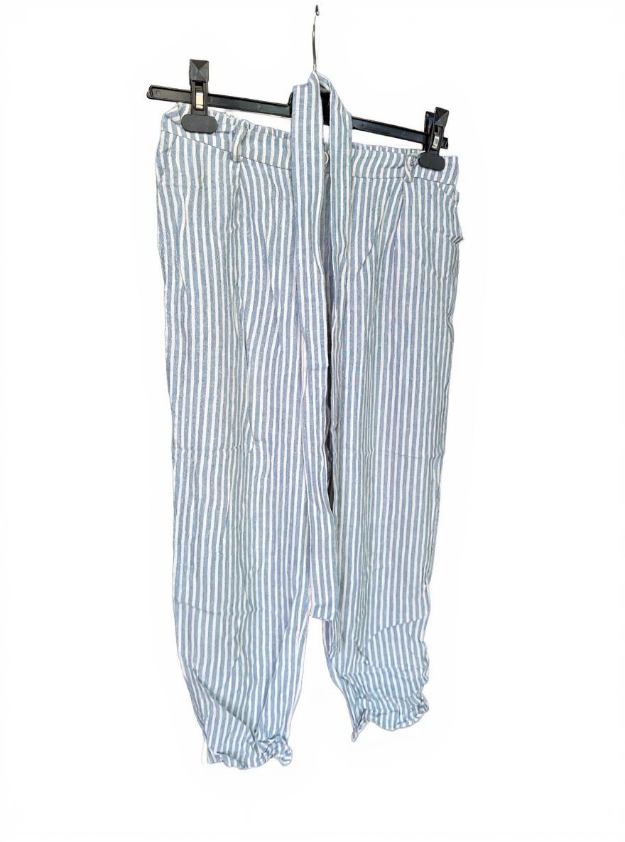 Susi Benedict Blue & White Striped Pants