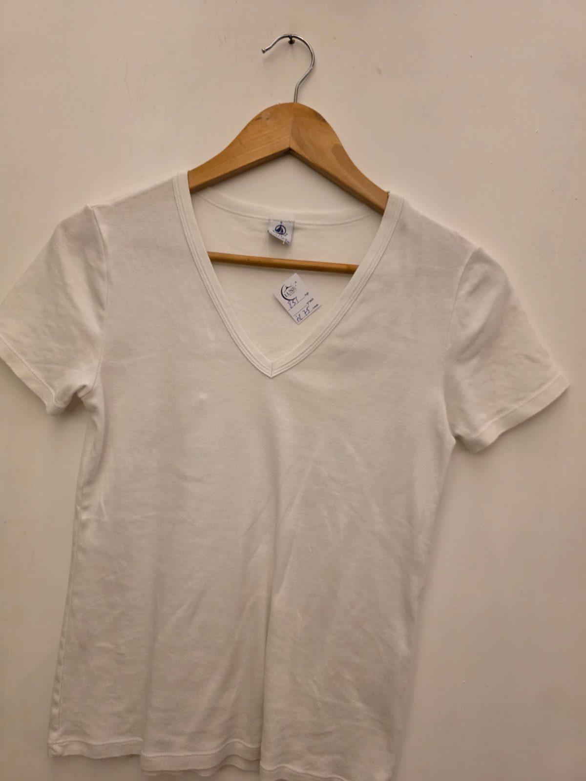 חולצת טי קרם Petit Bateau